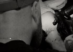 Blackwork and the quiet ritual of the needle